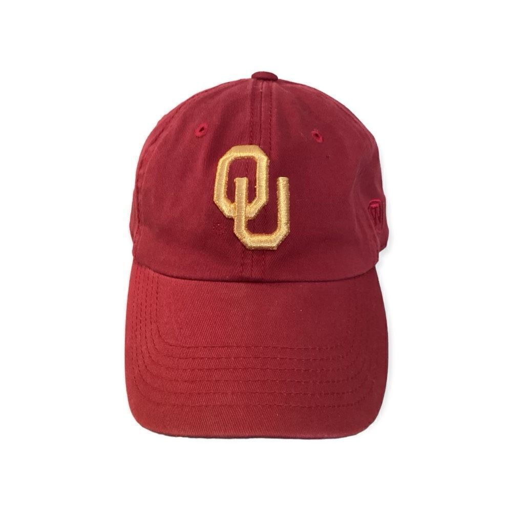 OU Boomer Sooners Gold Embroidery Hat/Cap